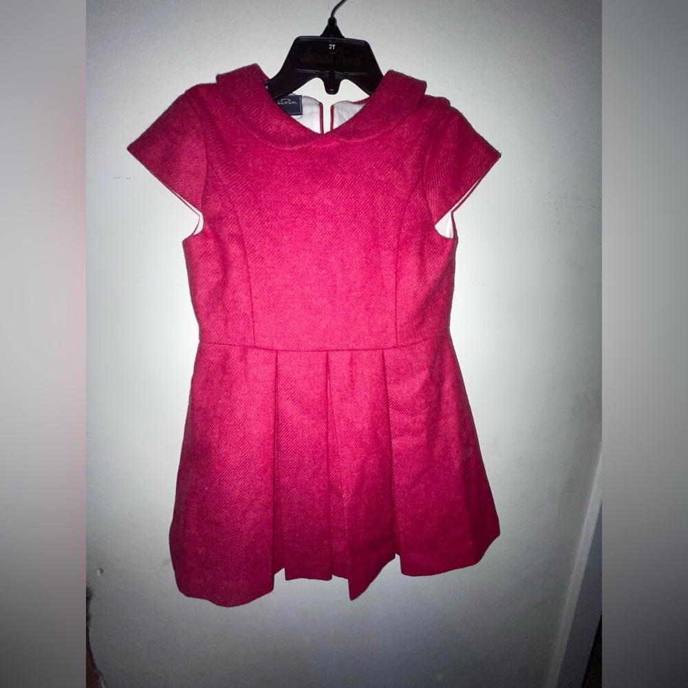Red toddler dress